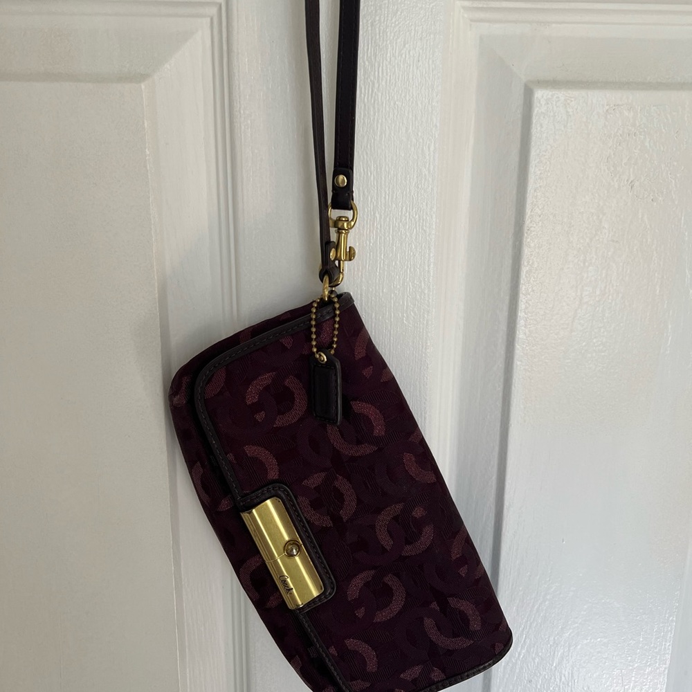 Coach wristlet